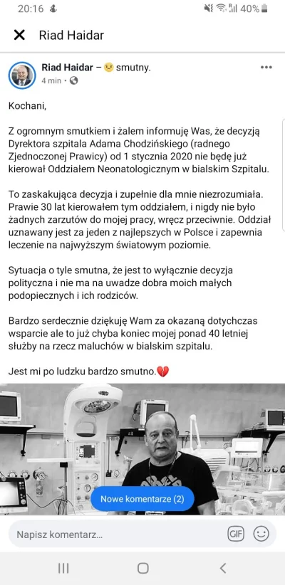 isthatyouorme - Kierownik oddziału w szpitalu w Białej Podlaskiej zwolniony ze swojeg...