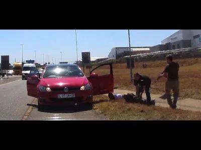 tuwracaj123 - Republika Południowej Afryki (RPA), okolice Krugersdorp- pościg po auto...