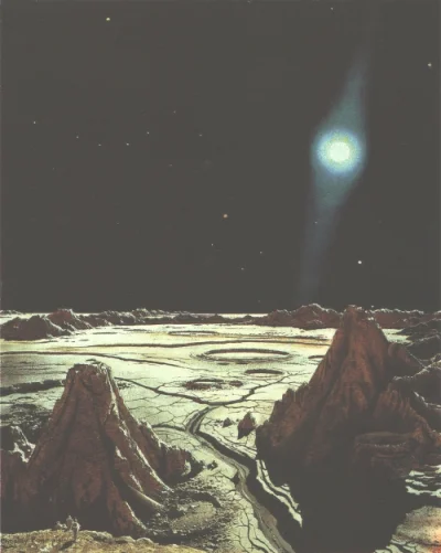 d.....4 - Mercury - Chesley Bonestell

#art 70s #kosmos #Merkury