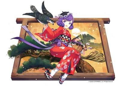 FlaszGordon - #randomanimeshit #animeart [ artysta: #h2so4 ] #kimono 
Dziewczyna jak...