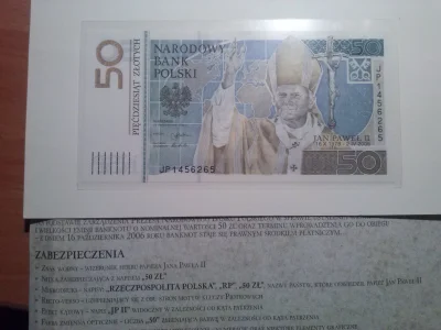 pavel202 - @PolskaPartiaNarodowoSocjalistyczna: 

Tu masz banknot z 2006 r z Janem Pa...