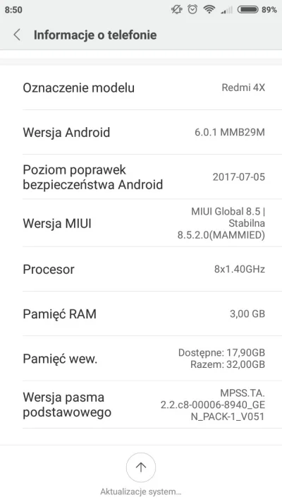 elliott - Czy jakiś użytkownik #redmi4x od #xiaomi dostał już miui9?