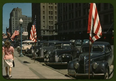 j.....n - Lincoln w stanie Nebraska w USA. Zdjęcie z 1942 roku (fot. John Vachon)
#f...