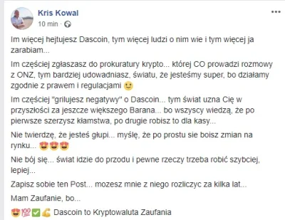 SYLWAS10 - Wisienka na torcie naszego ulubionego spawacza, który w rok z Dascoin stał...