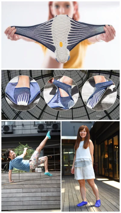 Pierdyliard - Japońskie buty które "owija" się naokoło stopy.
#ciekawostki #buty
