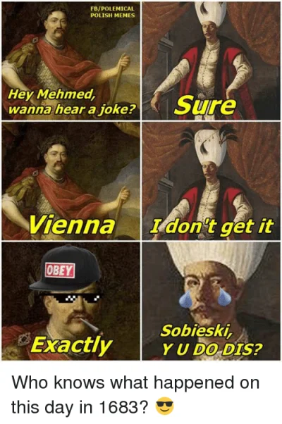 CulturalEnrichmentIsNotNice - #sobieski #mehmed #odsieczwiedenska #humorhistoryczny #...