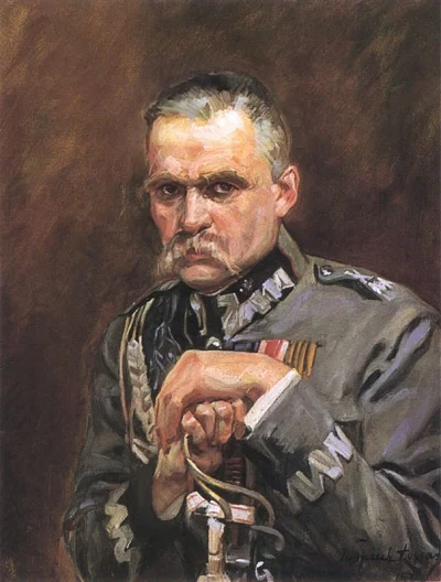 Agaress - Wojciech Kossak - Portret Marszałka Józefa Piłsudskiego 1928

#malarstwo ...