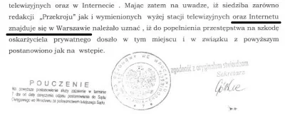 M.....L - Bo jak wiadomo siedziba Internetu znajduje się w Warszawie