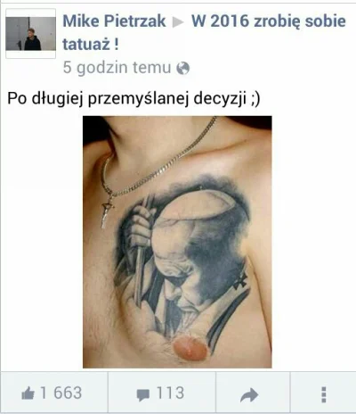 Amestris - #tatuaze #papiez #heheszki #rakcontent