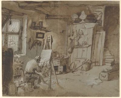 myrmekochoria - Thomas Wijck - Pracujący malarz, połowa XVI wieku

Muzeum: http://w...