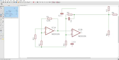 Warwick - Newbe pytanie: chce włożyć w schemat OP AMP NE5532. 8 nóżkowy scalak, powin...