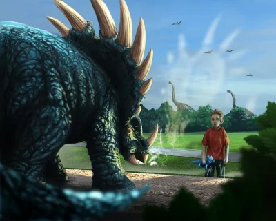 lapko - Kolejna ilustracja do gry Dinosaurs Hunt
Link na steam
Wołam, bo jestem naj...