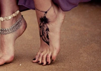 d.....d - Podobają się Wam tatuaże na kobiecych stopach? Nie wiem czy kiedyś na to ni...