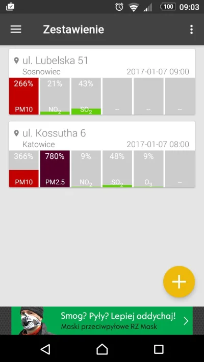 kesnall - Lepiej nie wylazic z domu :p
#katowice #smog