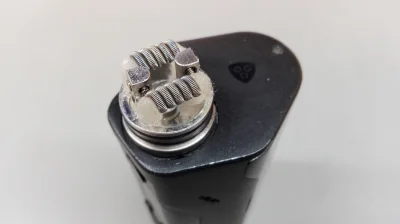 vgf_ - rdzeń 2x clapton 0.3mm/0.16 kanthal, stapled 0.16mm kanthal. srednica 2,4mm. c...