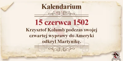 ksiegarnia_napoleon - #kolumb #martynika #kalendarium