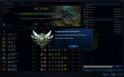 Vegan - Wreszcie, ja mega wielki noob wydostałem się z bronzu po tylu miesiącach cięż...