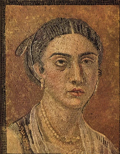 IMPERIUMROMANUM - PORTRET RZYMSKIEJ KOBIETY NA MOZAICE

Rzymska mozaika z Pompejów ...