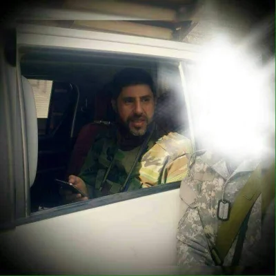 s.....1 - Abu Ali Jawad - dowódca ochrony Hassana Nasrallaha był podobno widziany w A...