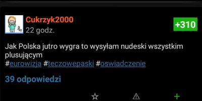 Bekon2000 - #eurowizja XDDDDD NIE WIERZE POLSKA WKONCU WYGRALA