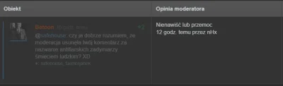 B.....n - XDDDD Myślałem, że opowieści o upośledzonej moderacji są nieco (ale tylko n...