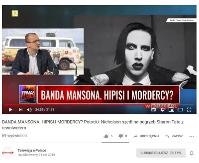 wsad12345678 - Kiedy telewizja w Polsce pomyli Mansonow... #media #heheszki #humorobr...