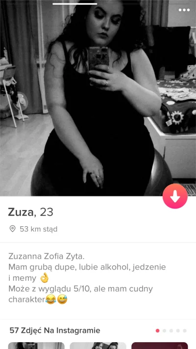 B.....W - Zarzućmy klasykiem... Według mnie ludzie z nadwagą nie mogą być 5/10... 5/1...