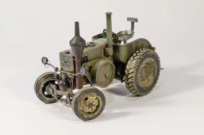 ediacz - Kartonowy ulepek w skali 1:25 - mokry sen rolnika z powojnia, czyli Ursus C-...