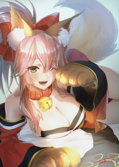 Kamil85R - #randomanimeshit #anime #fategrandorder #tamamonomae #tamamocat #kitsunemi...