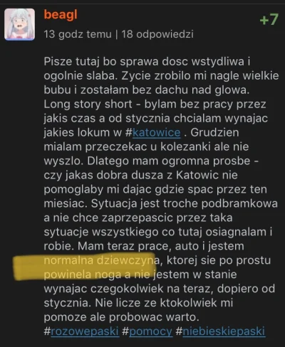 ulwa_salatowa - @beagl: Normalna dziewczyna? No chyba jednak nie. Do tego czepiasz si...