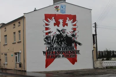 Zenon_Zabawny - #murale #patriotyzm #powstaniewielkopolskie #kibice Mural w Opalenicy...