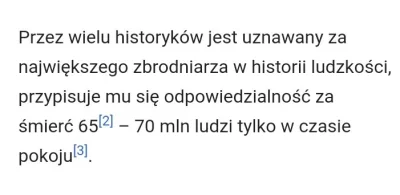 adzioq - @AurenaZPolski następny niech będzie Mao Zedong - moderacja i tak pewnie nie...