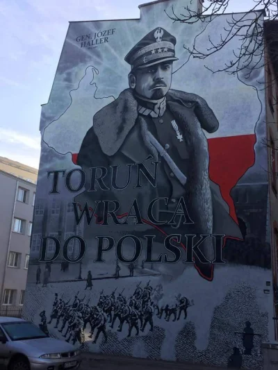 DonBores - Mural w moim mieście upamiętniający ważną rocznicę