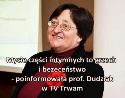 StaryWilk - Inne zlote mysli tej pisowsk- katolickiej "ekspertki".