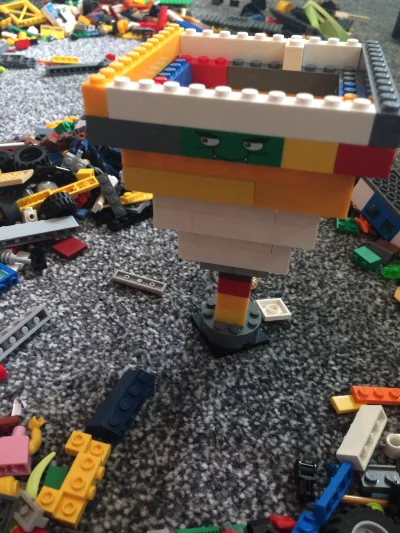 marcia1812 - Kiedy nie możesz się doczekać na niszczycielską moc huraganu #irma #lego...