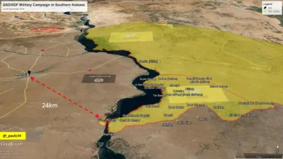MamutStyle - Wojska koalicji QDF (SDF) przekroczyły Eufrat. Deklarowany kierunek dals...