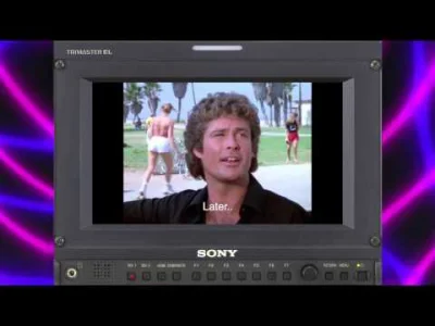 Szczur90 - Hasselhoff zawsze spoko :) #muzyka #newretrowave