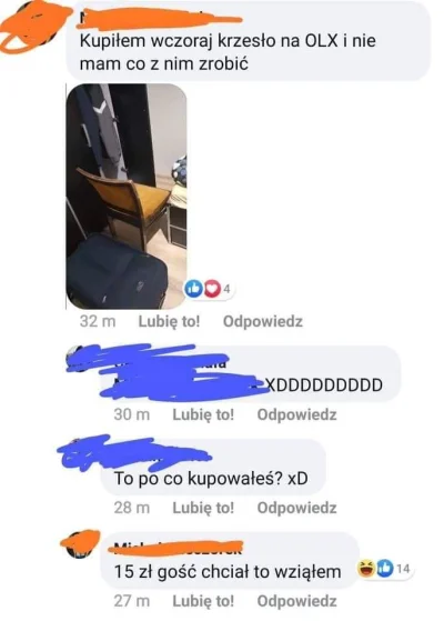 dudi-dudi - Takie krzesełko, za taką cenę to lepiej jest mieć, niż nie mieć, prawda?
...