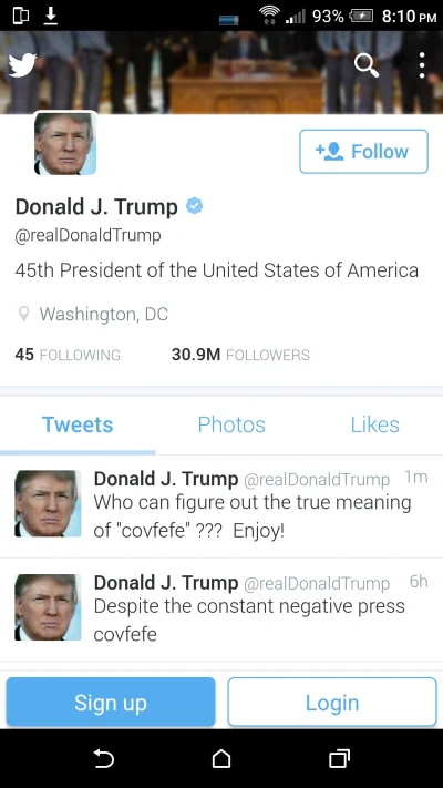 AssLover - Trump podobno kręci bekę na tweeterze

#polityka #4konserwy #amerykawybi...