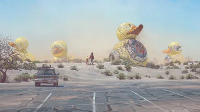 L.....t - #digitalpainting #innewojny #simonstalenhag