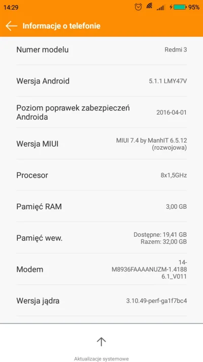 ja-jasiek - Mirki, pomocy!
Mam Xiaomi Redmi 3 Pro. Kupiłem go w jednym dziwnym polsk...