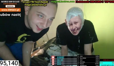 peter042 - az mi sie przypomnialo jak marlena u magicala na streamie łeb do farby wlo...