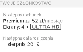 baniak_wina - No hejka Mirki, mam do oddania konto netflix UHD ważne do 1 sierpnia.
...