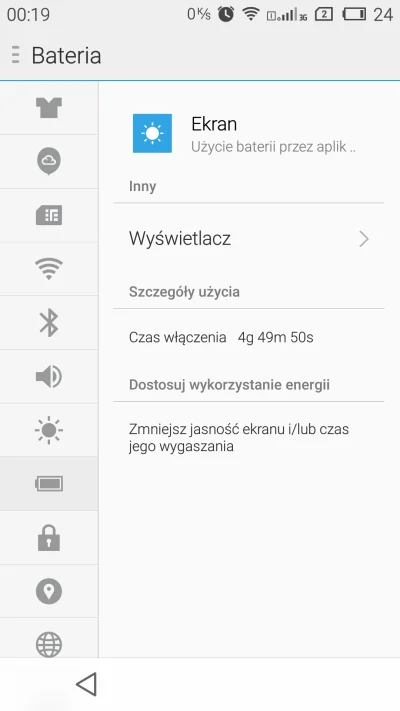 touchfly - Bateria sprawuje się nad wyraz dobrze, cały dzień telefon był w trybie wys...