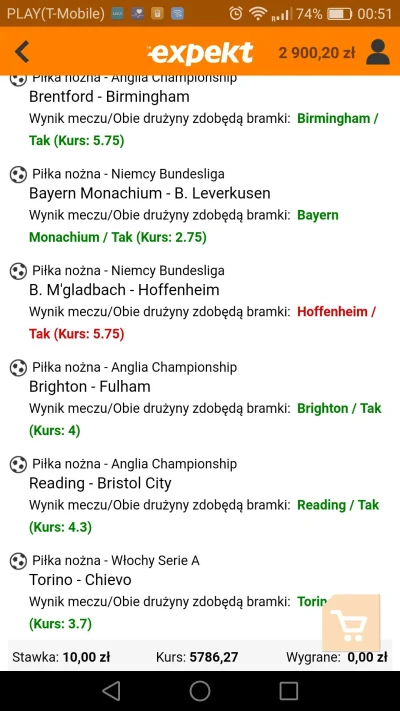 bakter - #bukmacherka 

Mirki pomodlcie się za mnie...