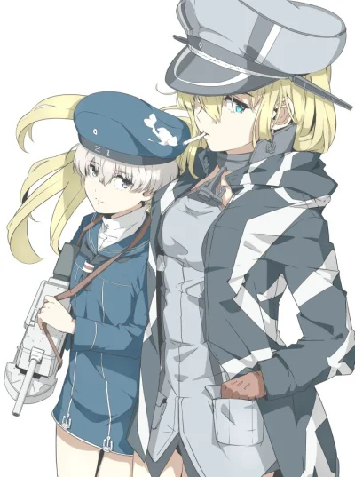 j.....n - #randomanimeshit #kantaicollection #bismarck #z1leberechtmaass #