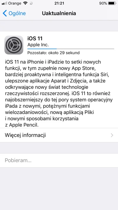 tabarok - Wyświetliło mi mając profil developerski już chyba ostateczna wersje iOS11,...