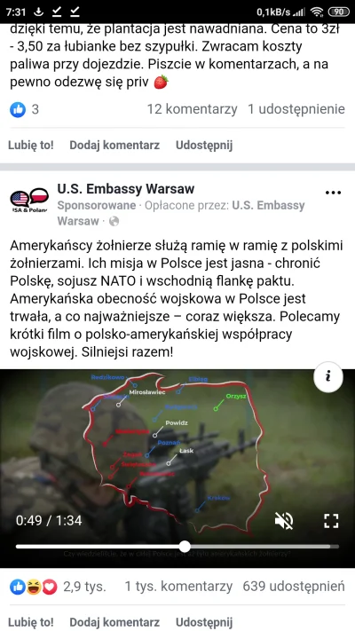 trybnocny - lokalizacje w których stacjonują wojska amerykańskie w Polsce
#widaczabo...