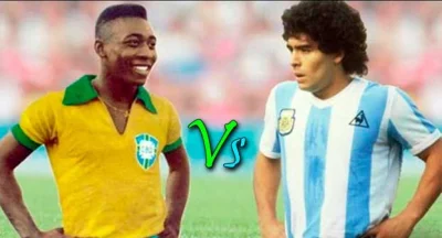 Nirin - Pele i Maradona, dwóch najlepszych piłkarzy w historii piłki nożnej. Który z ...