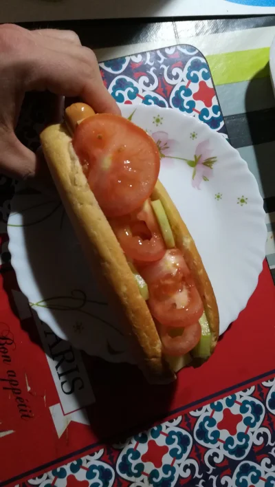 WuDwaKa - Dzięki za pomysła! ( ͡º ͜ʖ͡º)
Kolacyjny hot dog 
SPOILER

@aiclooo

#pokazk...